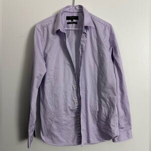 TED BAKER Men’s Slim Fit Dress Shirt - Purple
